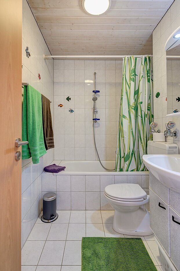 Apartment with 2 room | Eching | 1810ML2 | Hell gefliestes Bad