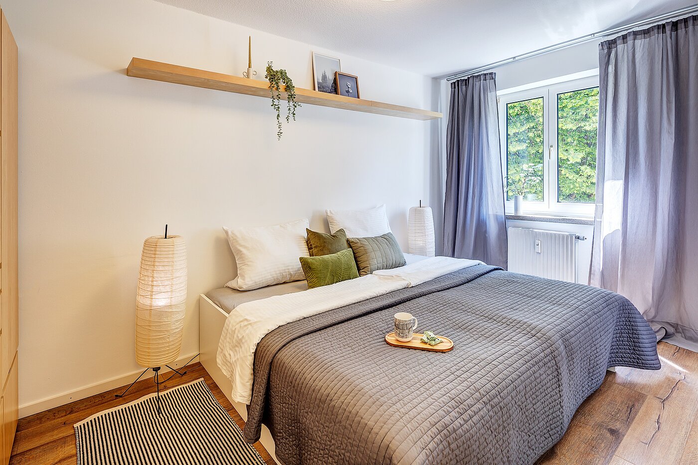 Apartment with 2.5 room | München-Berg am Laim | 70030 | Schlafzimmer mit...