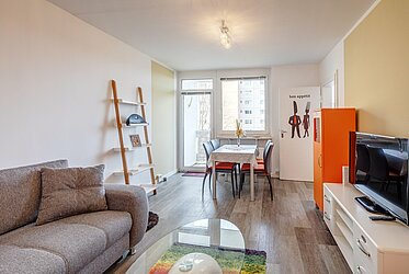 Neuaubing: Bright 2-room apartment in a quiet location close to the
city