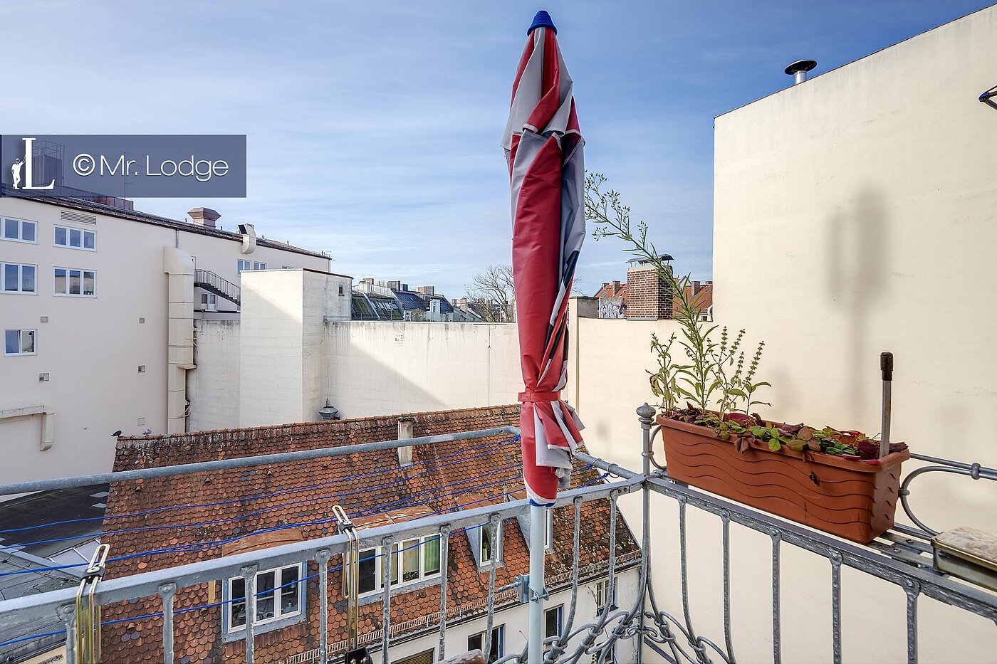 Apartment with 2.5 room | München-Haidhausen | 1710D2 | Balkonaussicht