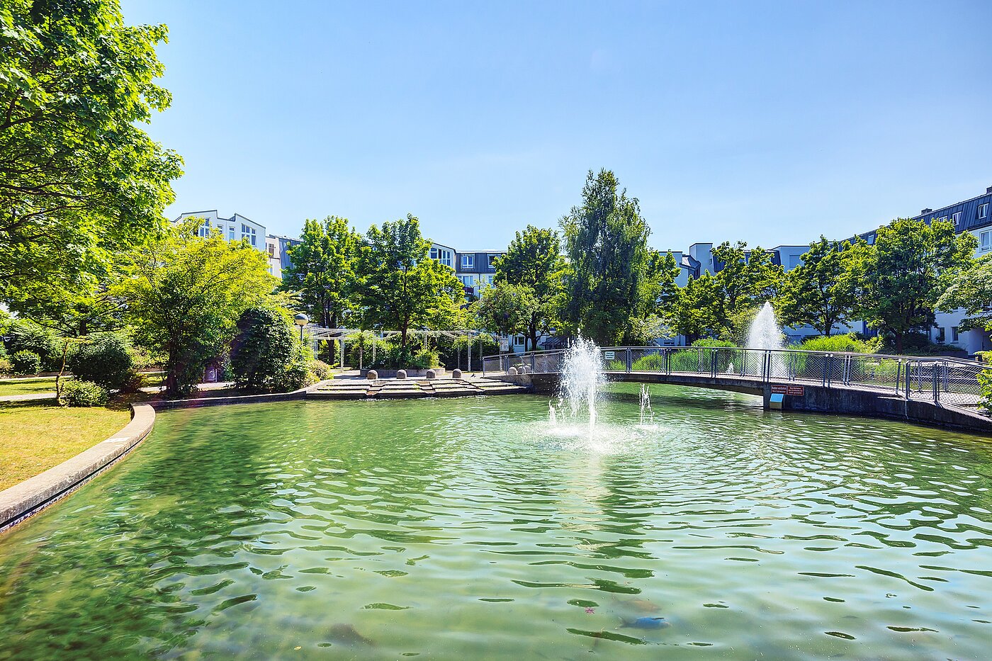 Apartment with 3 room | München-Oberföhring | 70246 | Tuchbleiche Teich