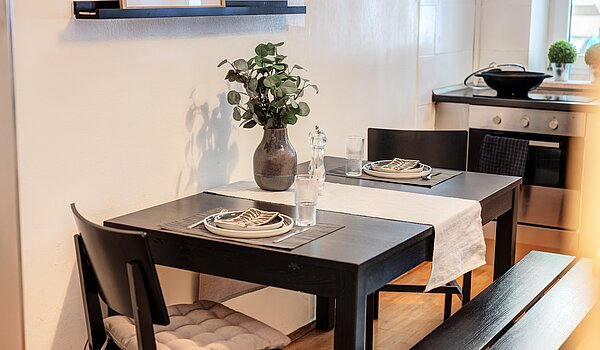 Apartment with 1.5 room | München-Neuhausen | 70473 | Gemütlicher Essplatz