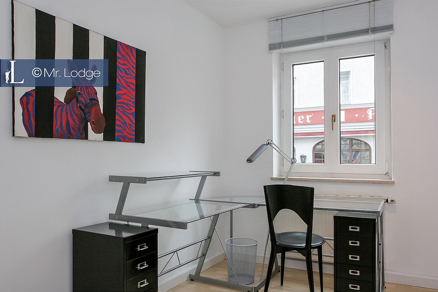 Apartment with 2 room | München-Isarvorstadt | 1709ML2 | Schreibtisch, Schlafzimmer