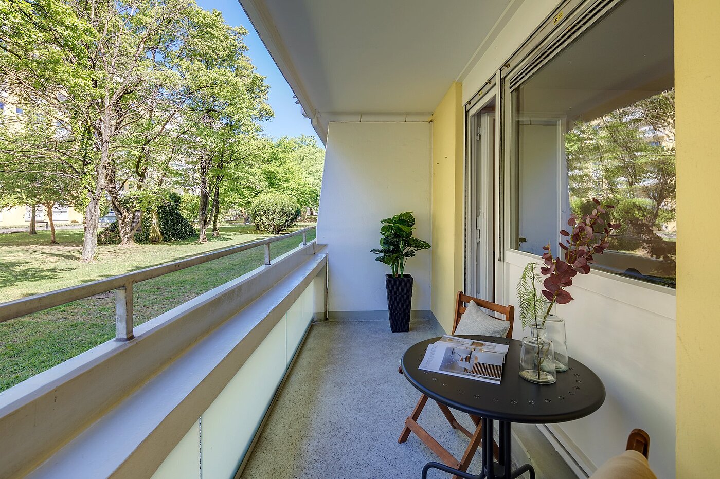 Apartment with 3 room | München-Neuhausen | 1803D7 | Gemütlicher Balkon