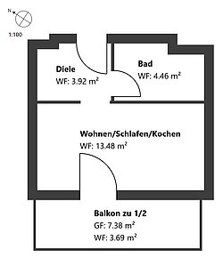 nicht maßstabsgetreu