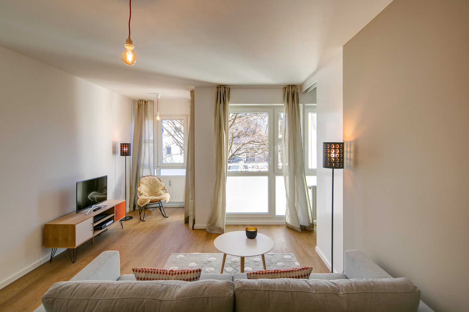 Spacious 1.5-room apartment in vintage design - Foto 4