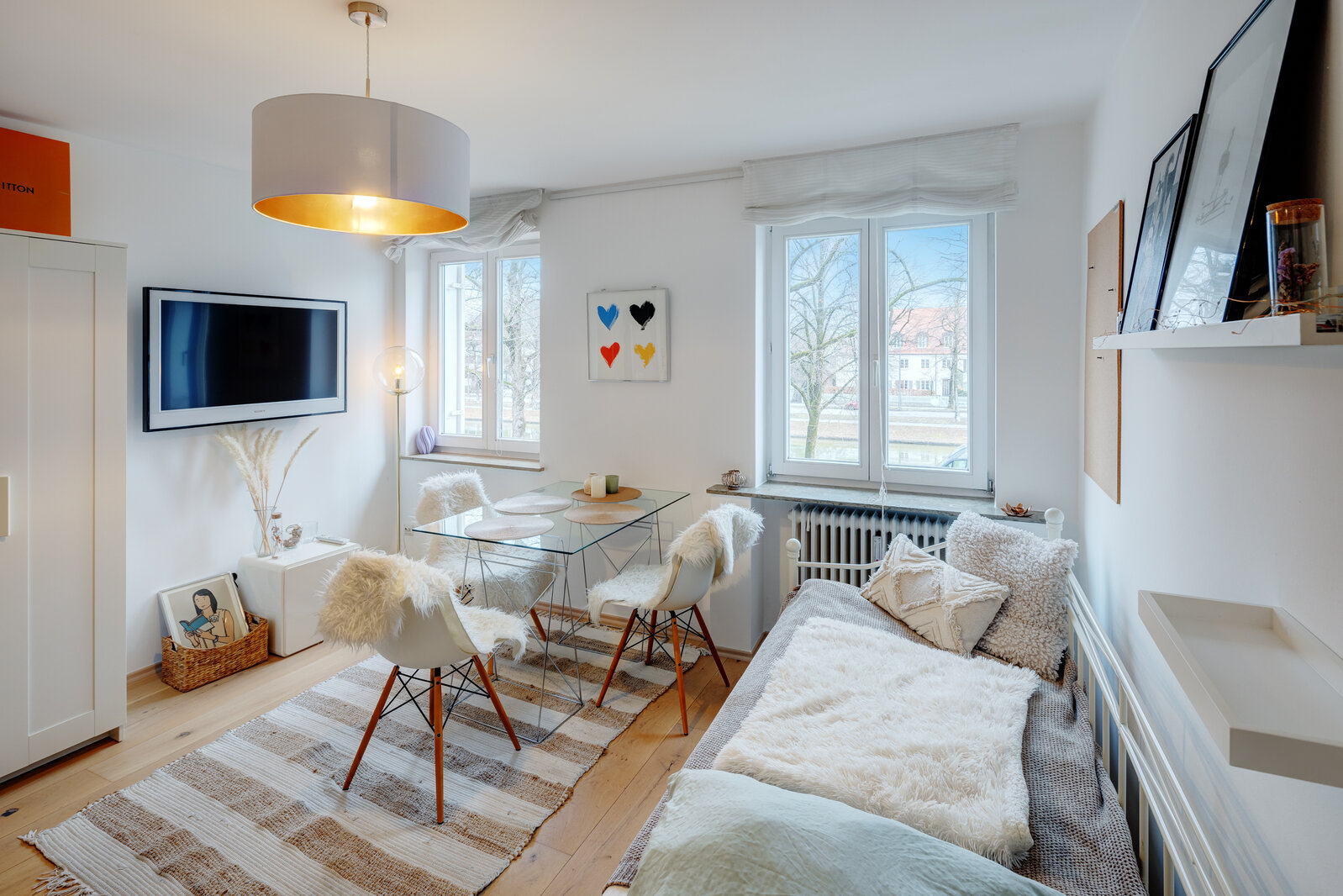 Bright and beautiful 1-room apartment in Munich-Nymphenburg - Photo 1