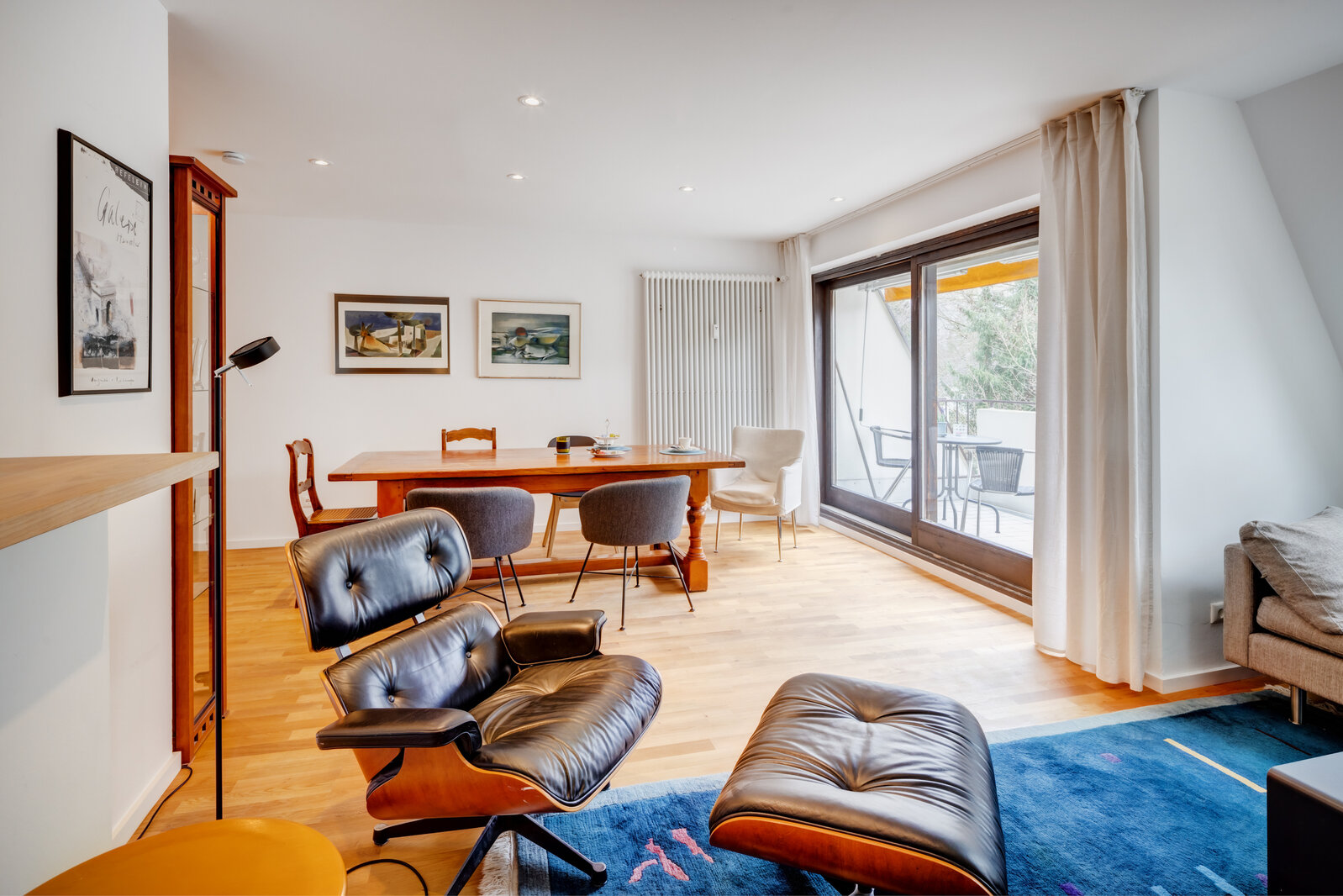 Top floor apartment with designer furnishings for rent - Foto 3
