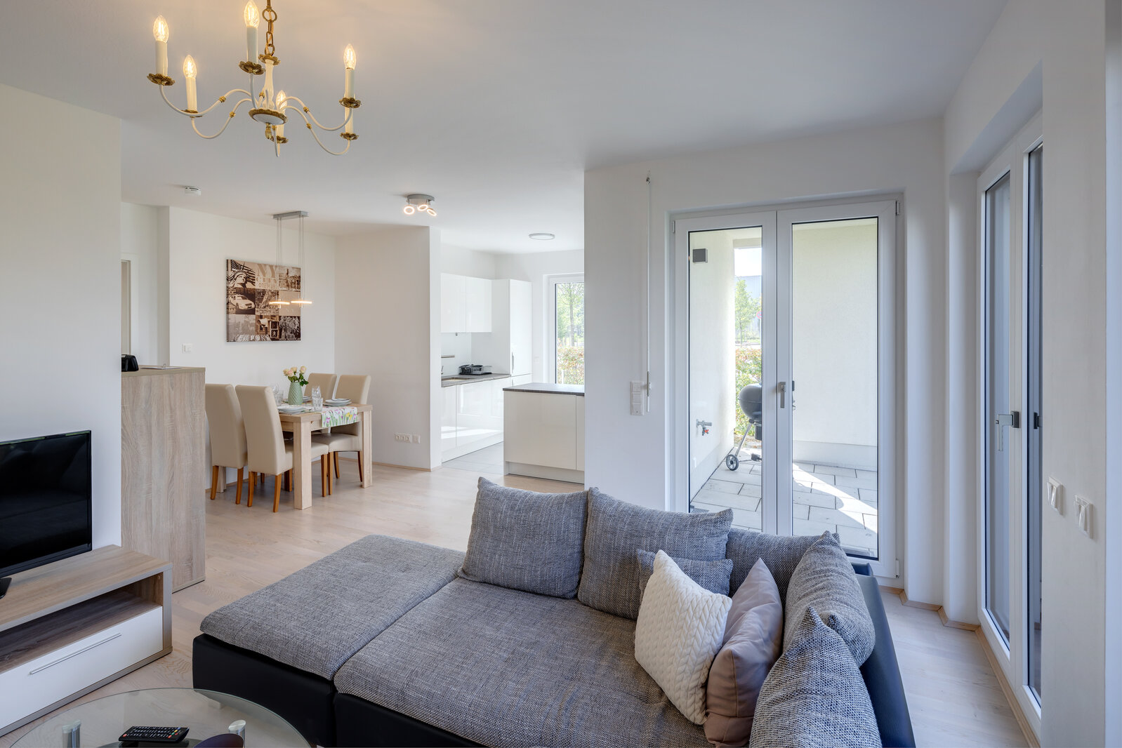 Modern new building (2016) garden apartment - Foto 1
