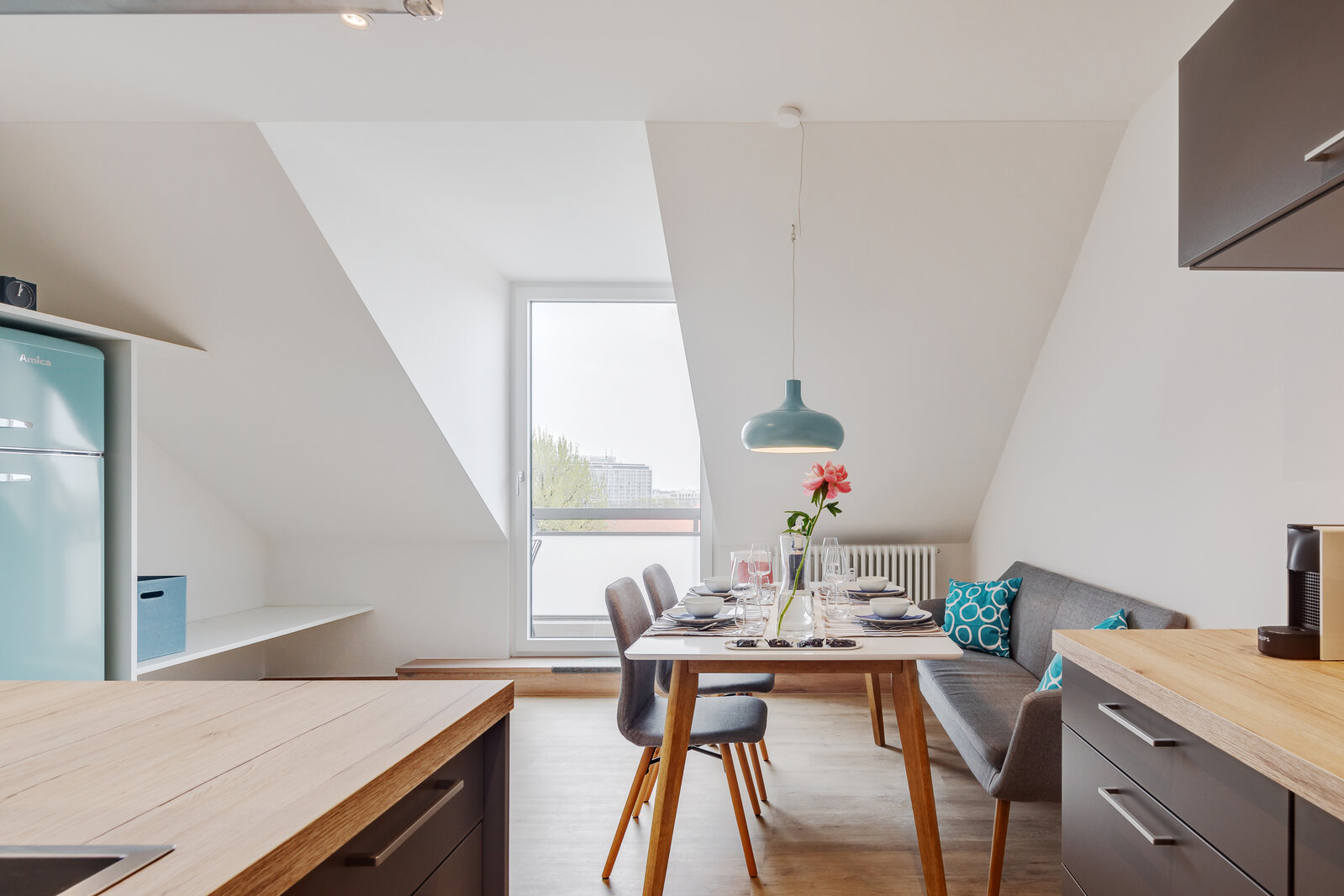 Apartment with roof terrace in Munich-Altbogenhausen - Foto 4