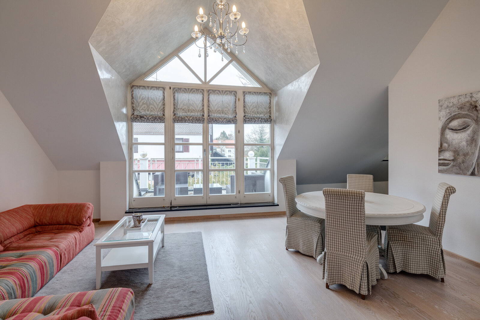 Gallery apartment with fireplace and balcony - Foto 2