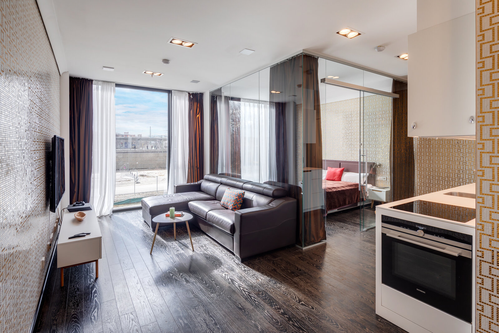 FRIENDS tower: elegant 1.5-room apartment - Photo 1