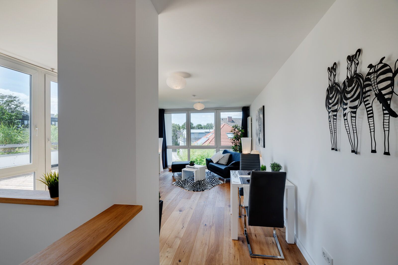 Furnished apartment with large roof terrace for rent - Photo 4