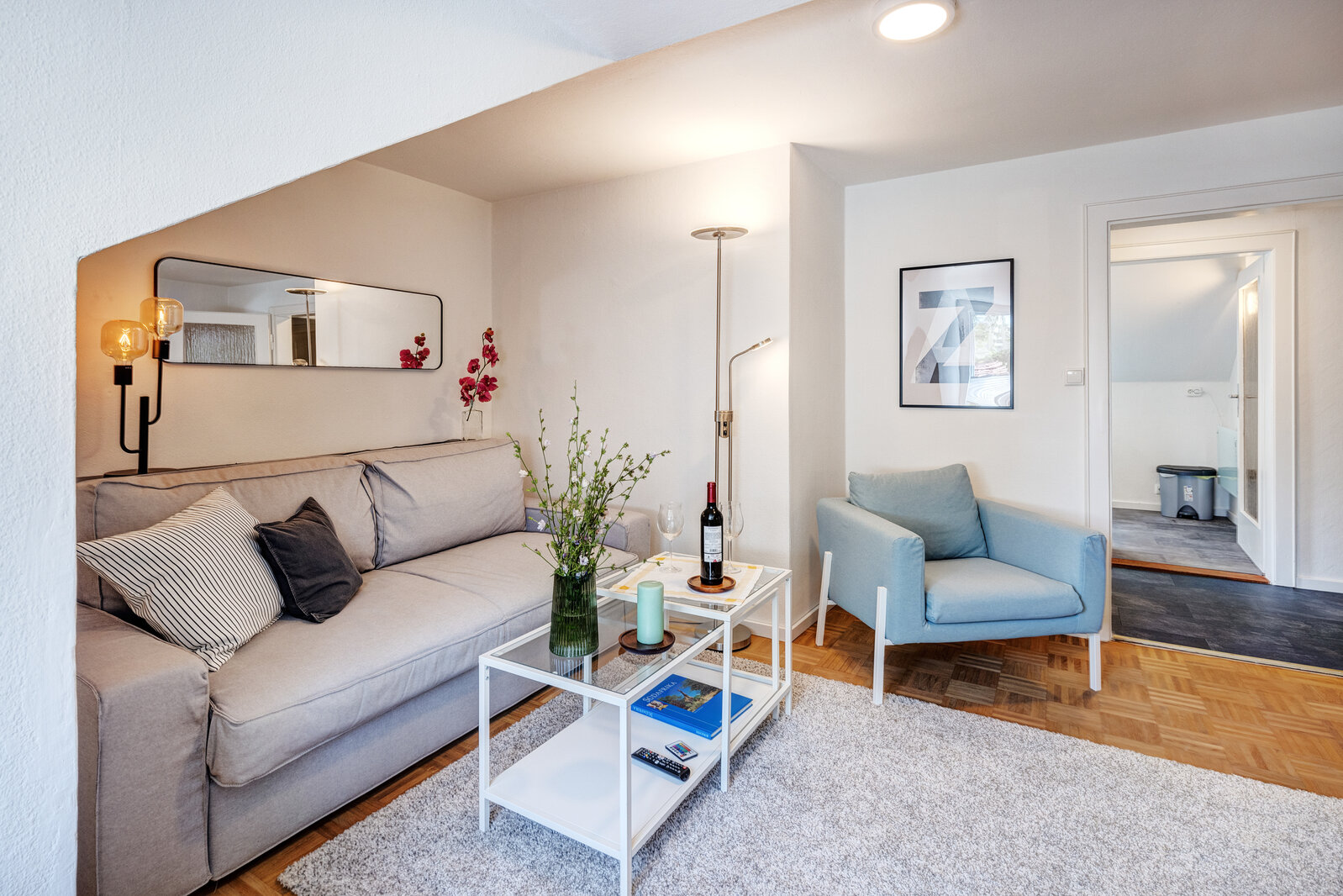 First occupancy - newly furnished 2-room apartment - Photo 3