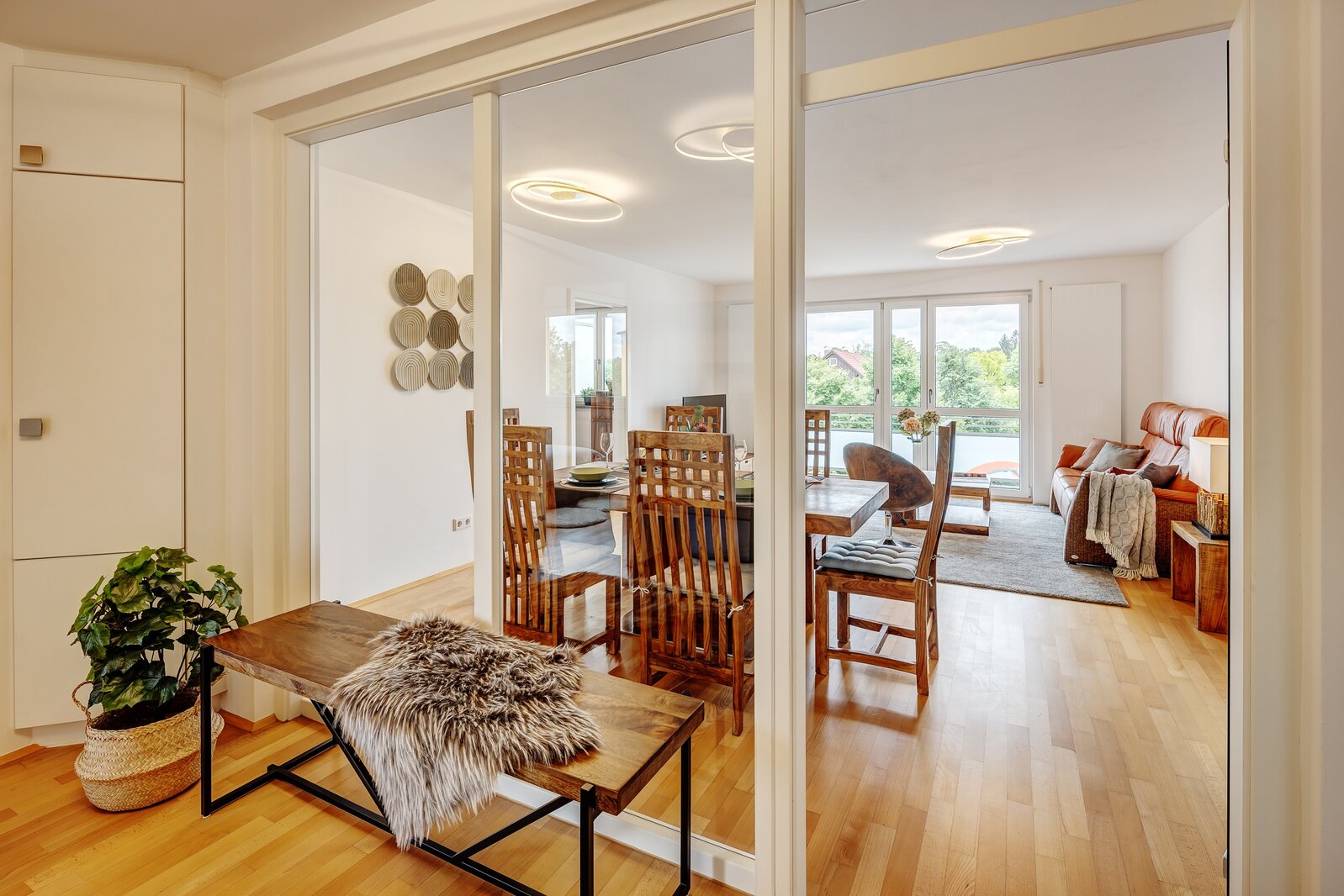Bright apartment with balcony and home office area - Foto 2