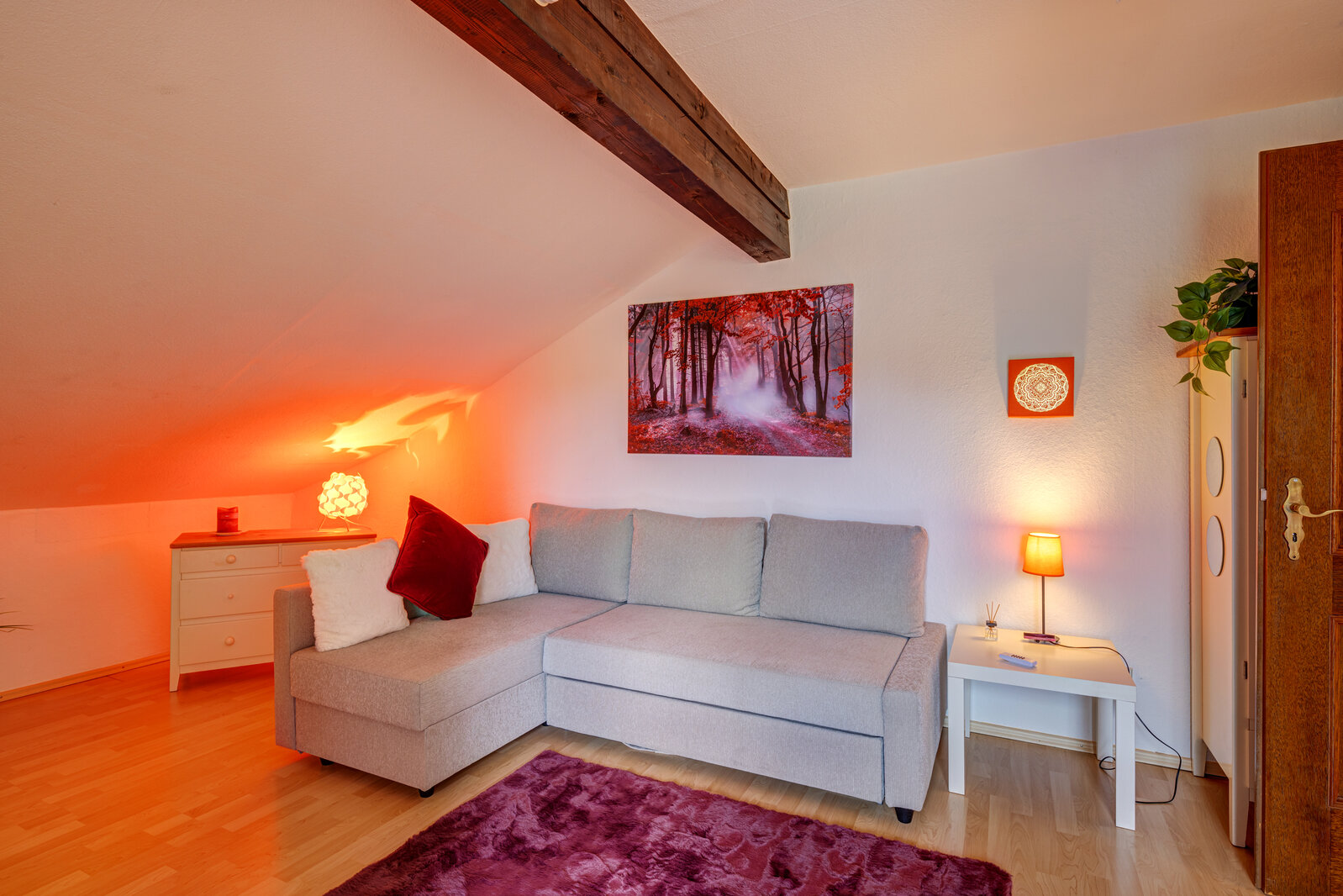 Bright attic apartment for rent - Foto 5