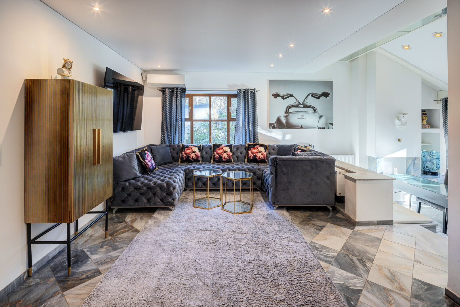 Luxury mansion half for rent with garden - Photo 3
