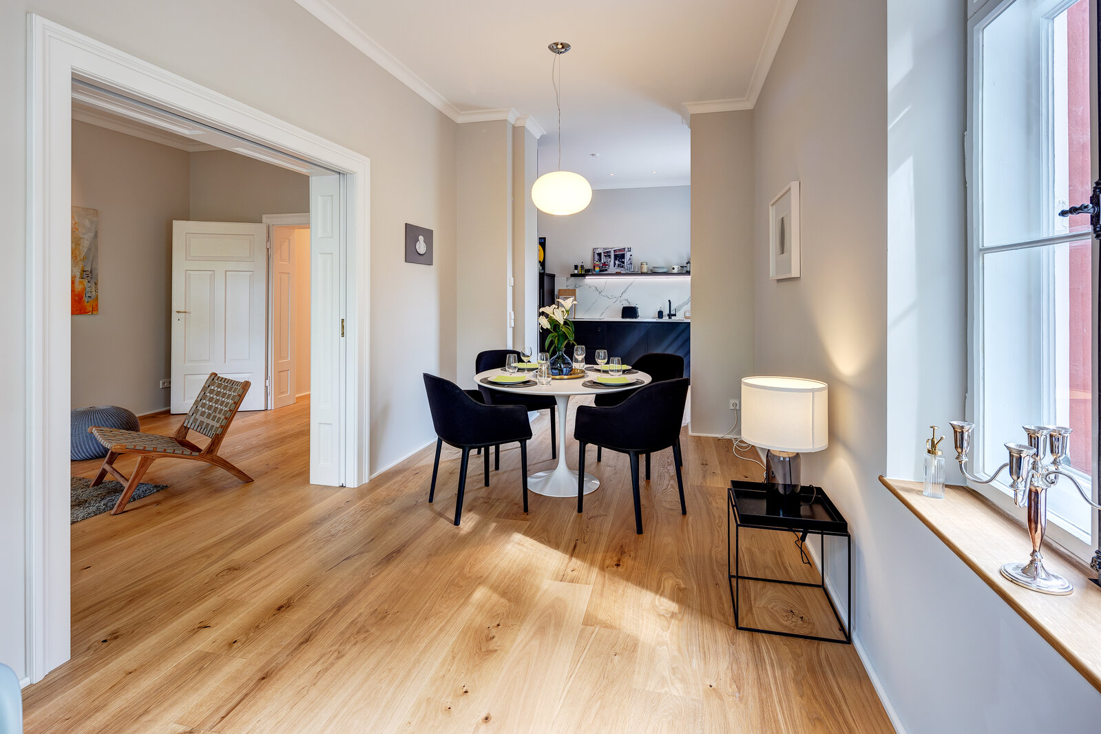 Period apartment for rent at Nymphenburger Channel - Photo 4