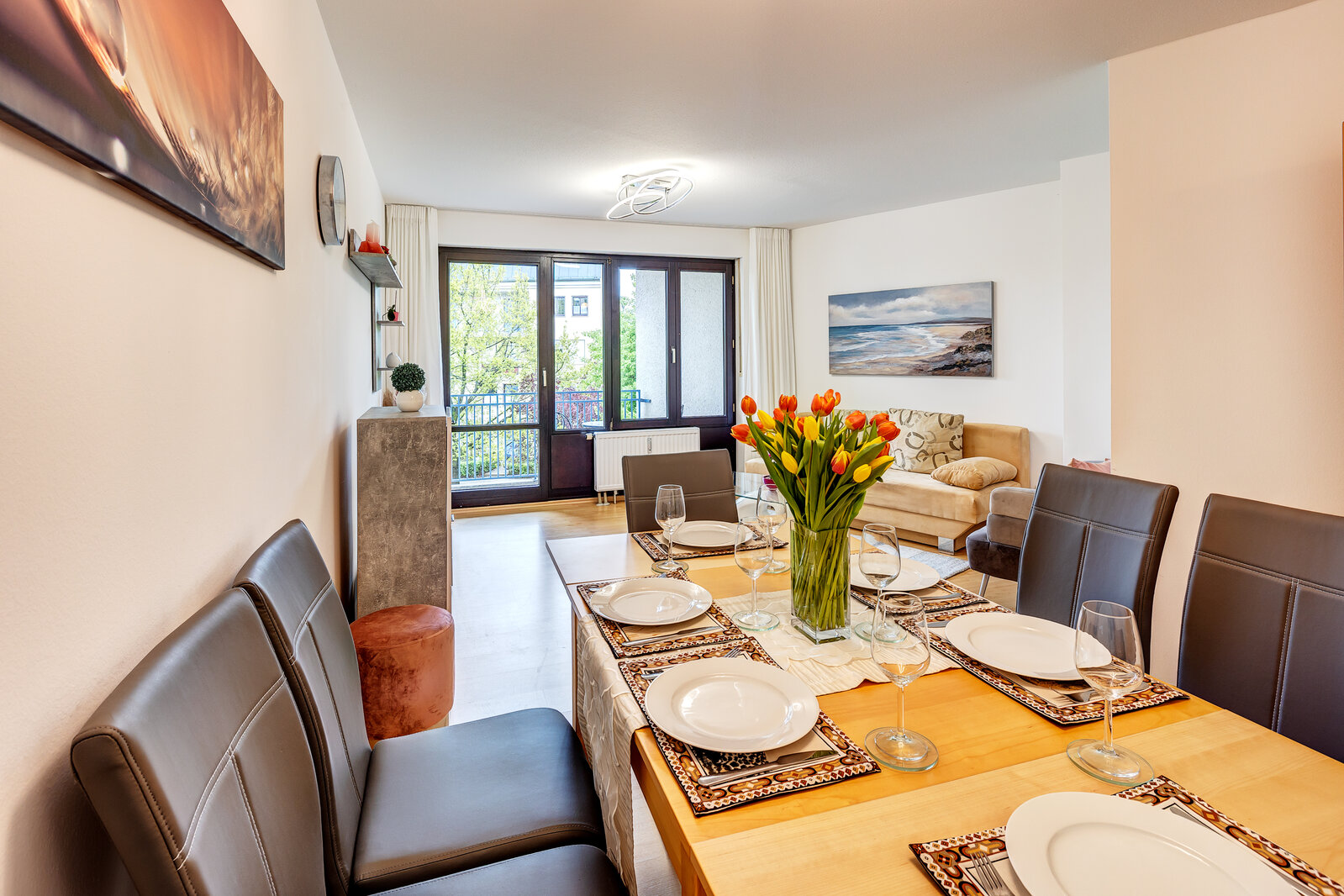 Altperlach: sunny 2-room apartment with loggia for rent - Photo 4