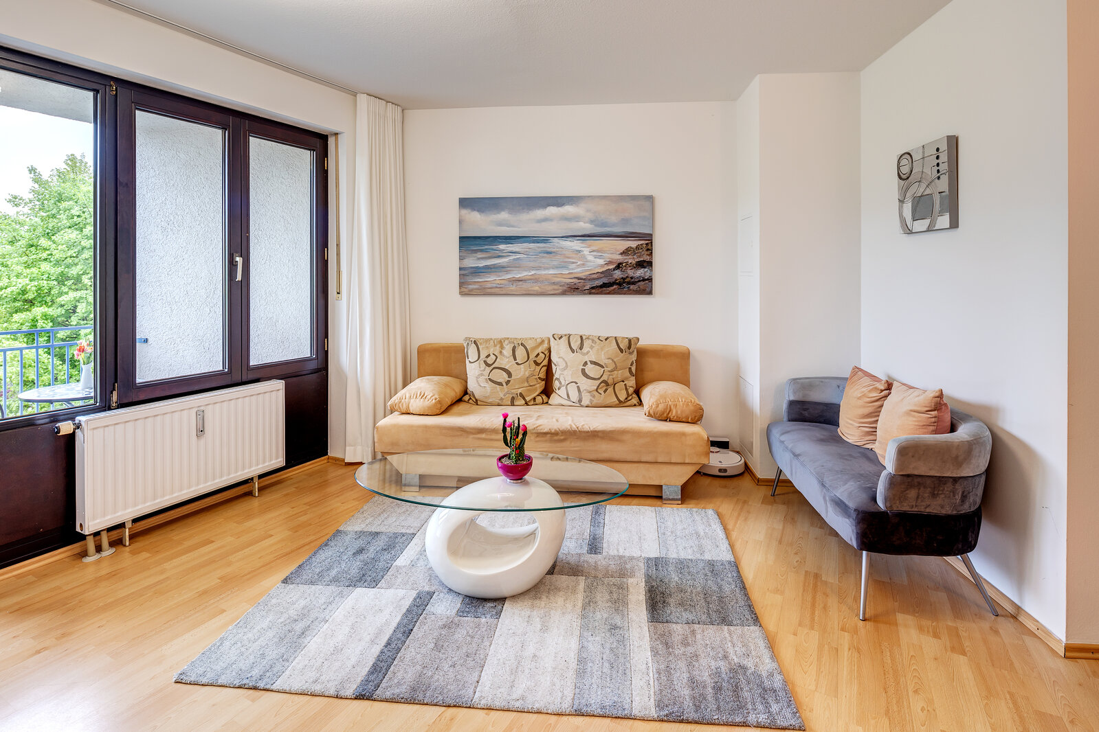Altperlach: sunny 2-room apartment with loggia for rent - Photo 2