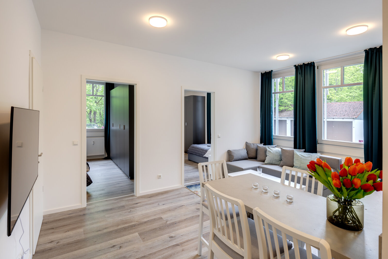 Erstbezug in Grasbrunn/Vaterstetten, zwei Schlafzimmer - Photo 1