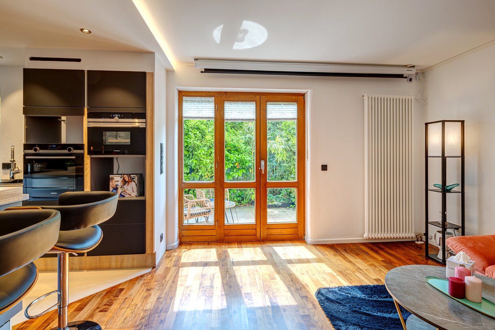 Well-equipped garden apartment for rent near subway - Foto 1