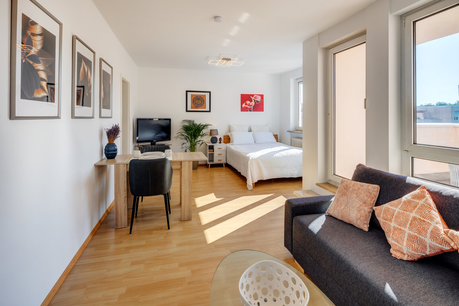 Modern and bright roof-terrace apartment for rent - Photo 4