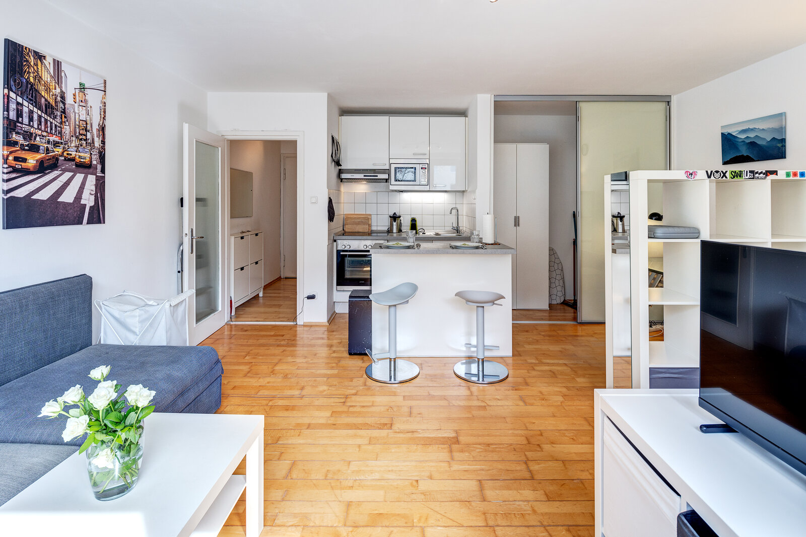 City apartment: sunny, modern, quiet backyard location - Foto 4