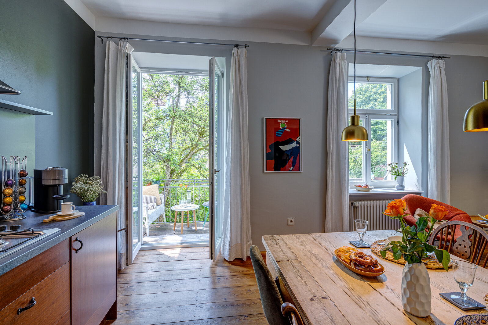 Charming historic 2-room apartment at Candidplatz U1 - Photo 1