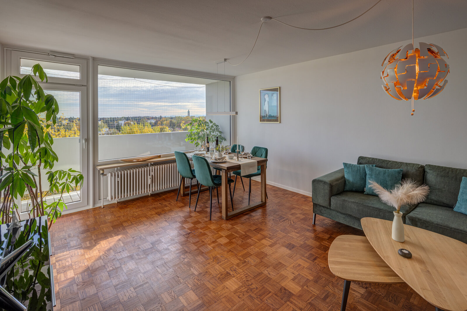 Apartment with panoramic view in the Parkstadt Solln - Photo 4