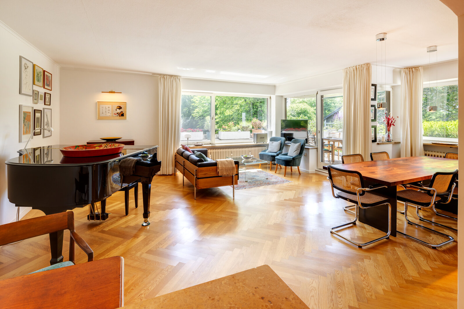 Apartment in prime spot at the Isar river high banks - Photo 3