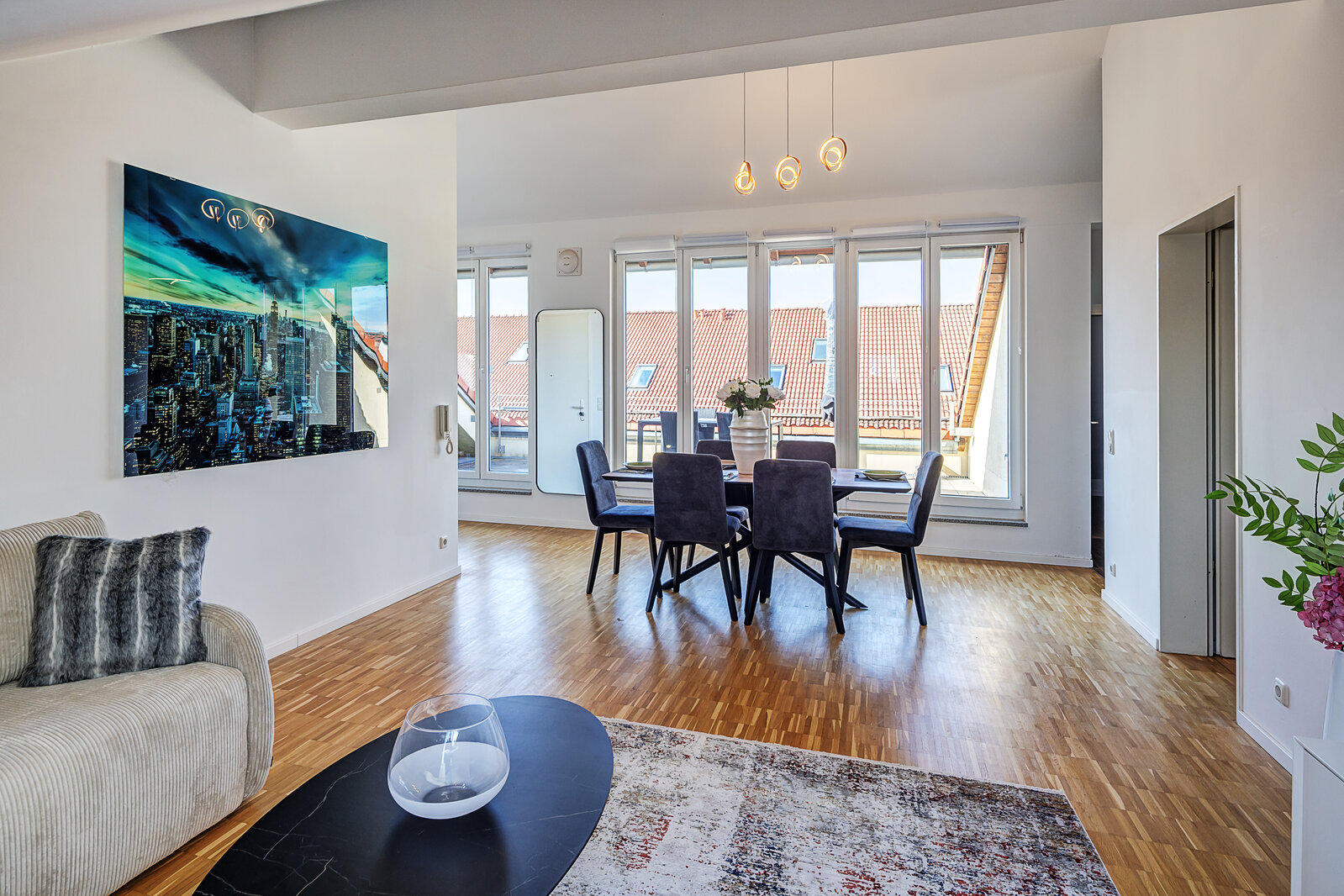 Moderne Dachgeschosswohnung in Aschheim - Foto 5