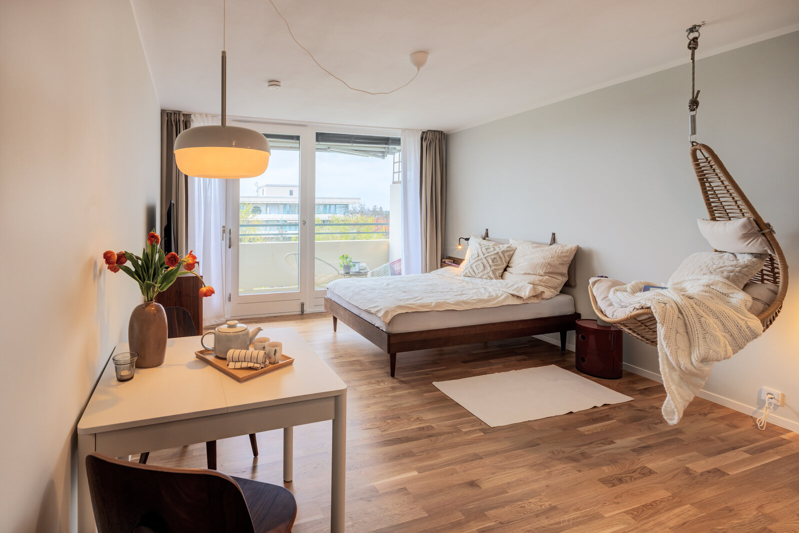 Bright apartment with a s-w-facing balcony, pool & sauna - Foto 4