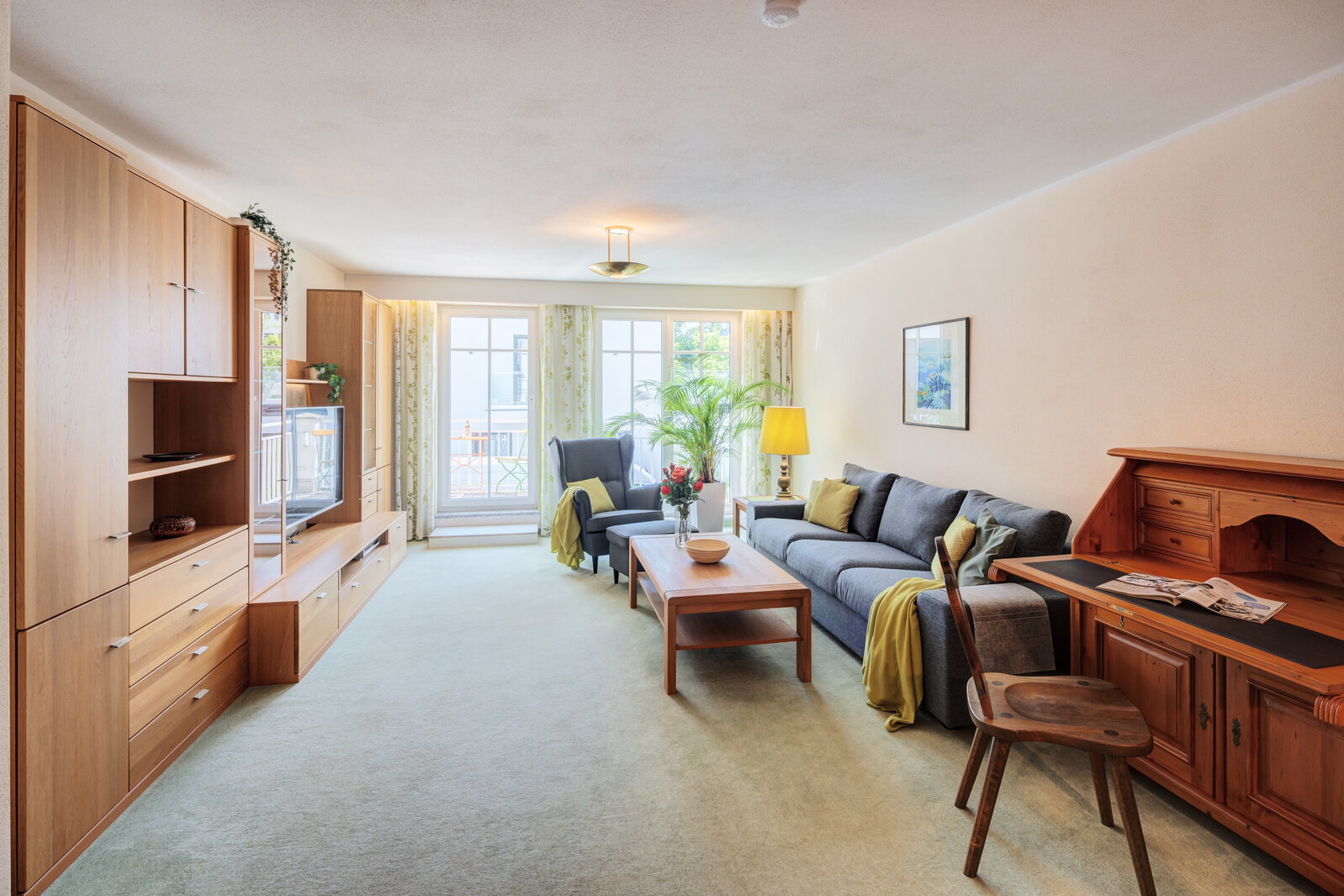 Stimmige 2-Zimmer Wohnung mit Balkon und Bad en Suite - Foto 2