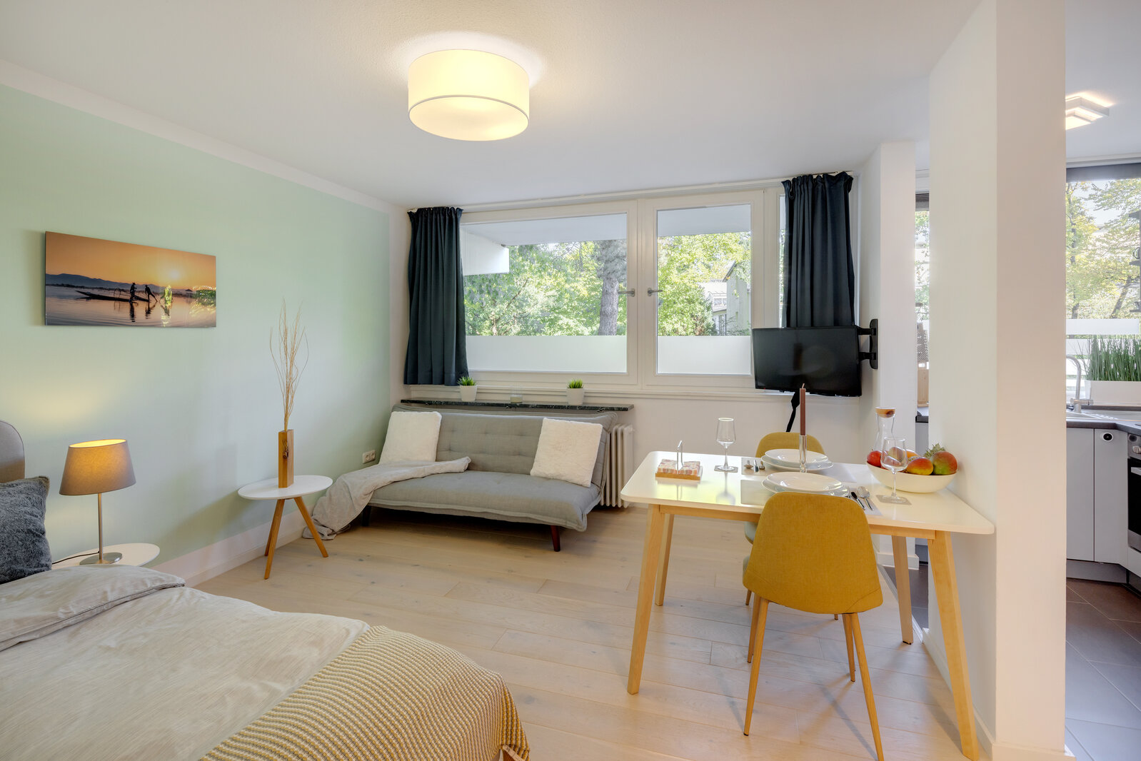 Modernes Apartment in unmittelbarer Nähe zum Südpark - Photo 2
