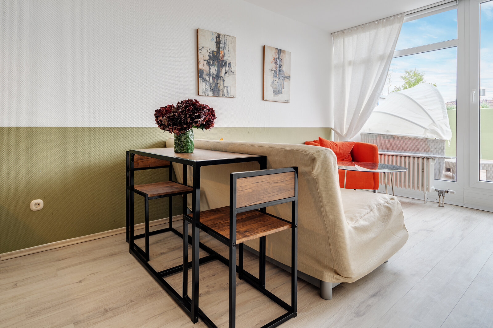 Fully furnished 1-room apartment with WLAN - Photo 3