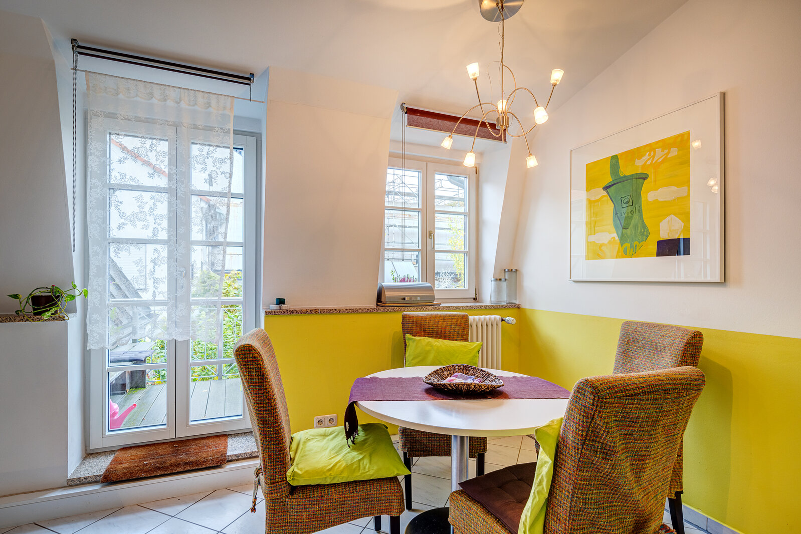 Attic apartment with view of the inner courtyard - Foto 3