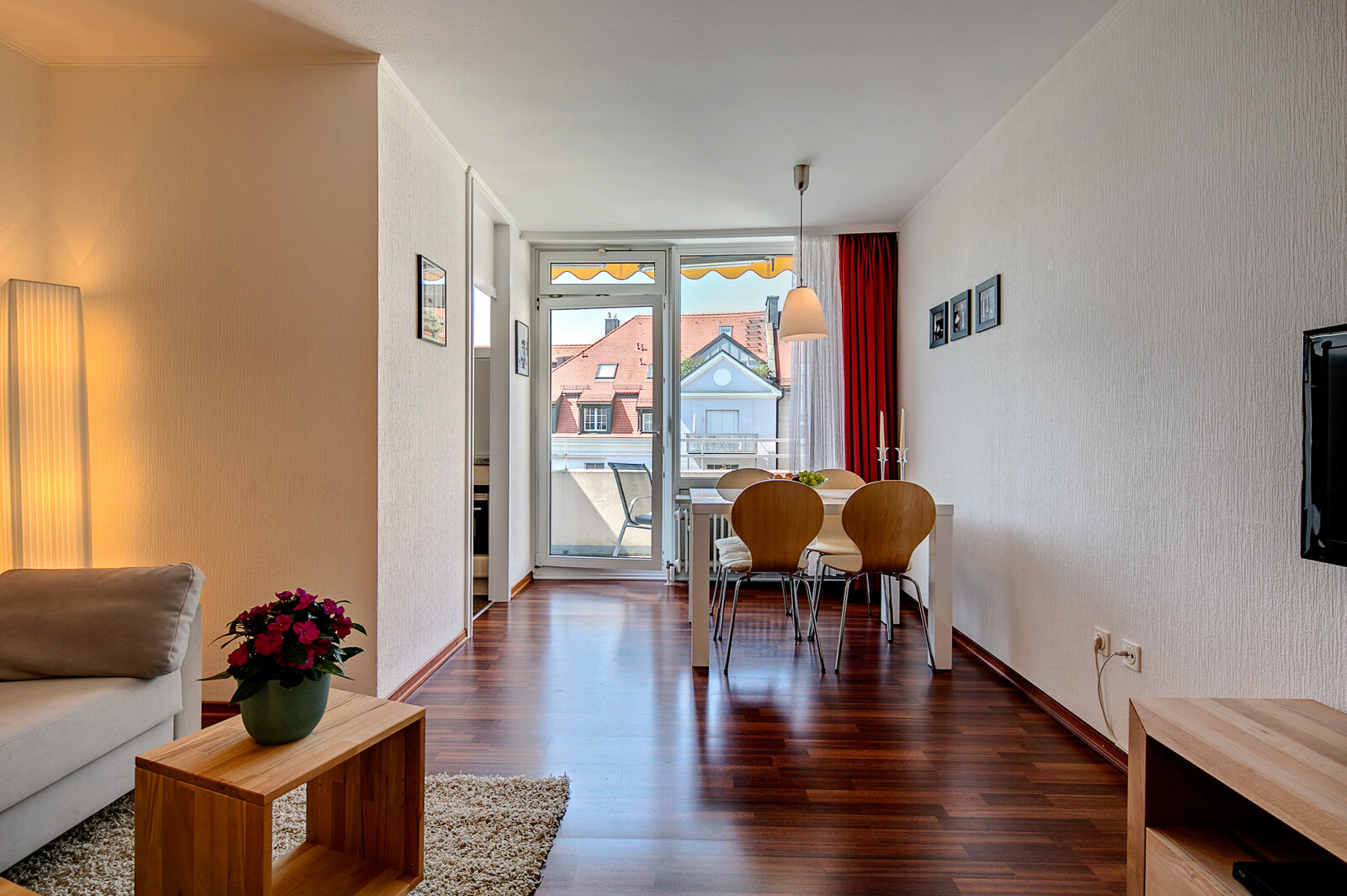 Furnished 1-room apartment in Lindwurmstraße, sunny balcony - Foto 3