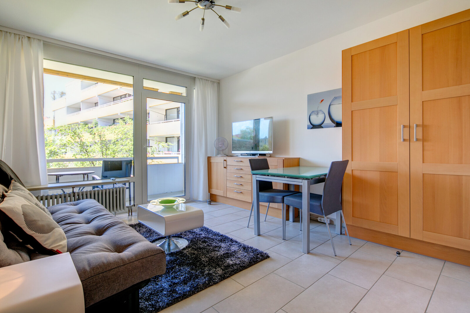 1-room studio apartment with in-house pool - Foto 2