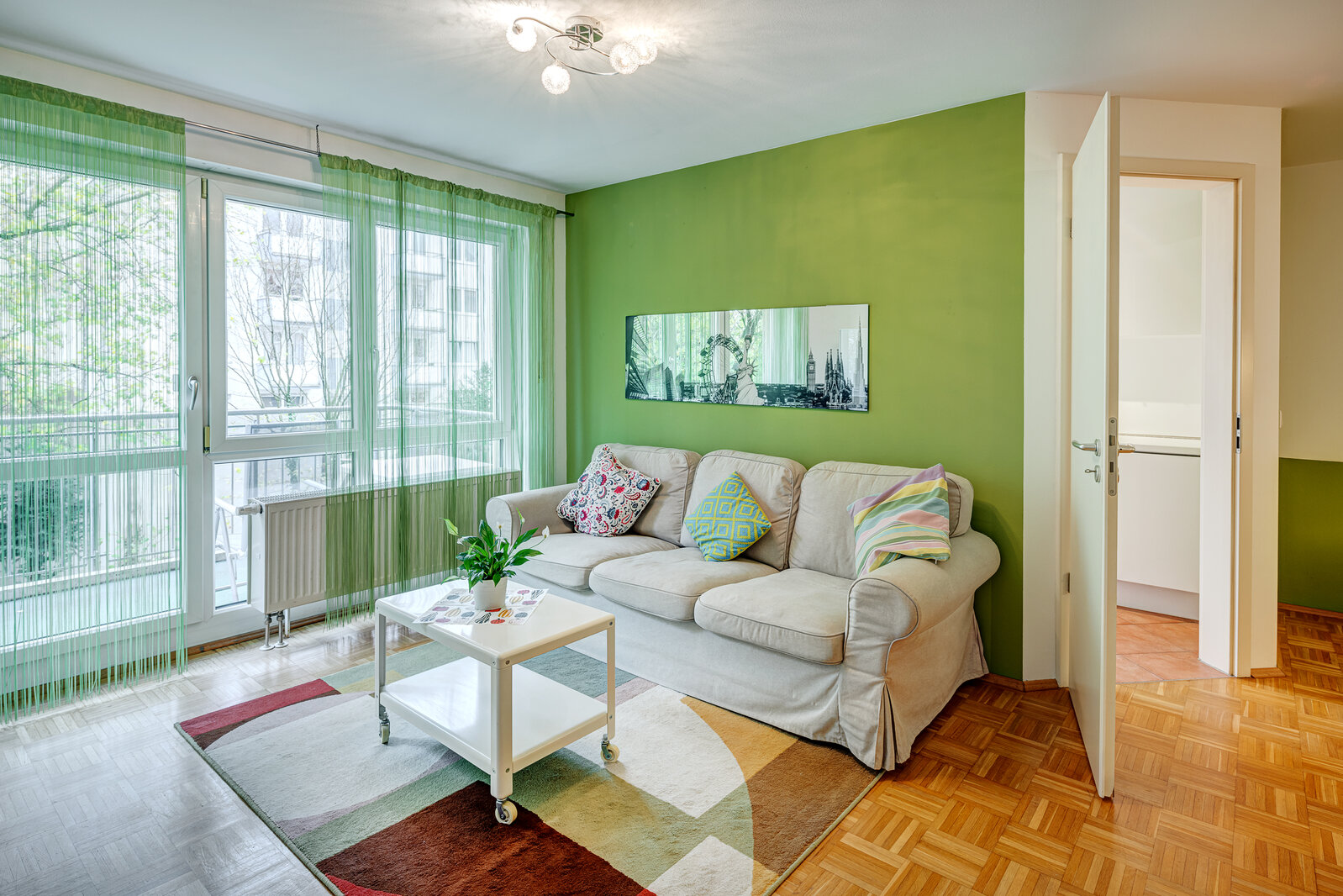 For rent: bright apartment with balcony - Foto 2