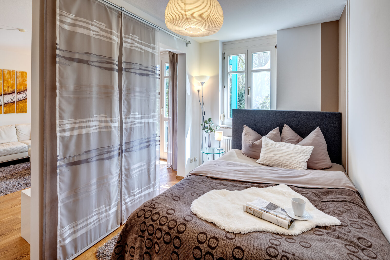 Furnished 1.5-room garden apartment for rent in Haar - Photo 5