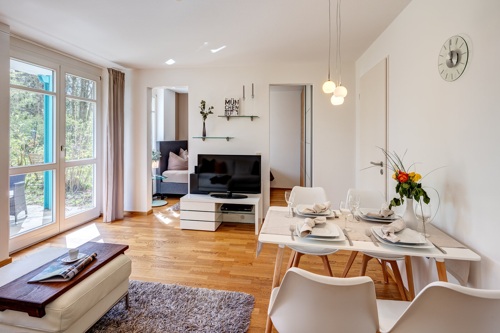 Furnished 1.5-room garden apartment for rent in Haar - Photo 3