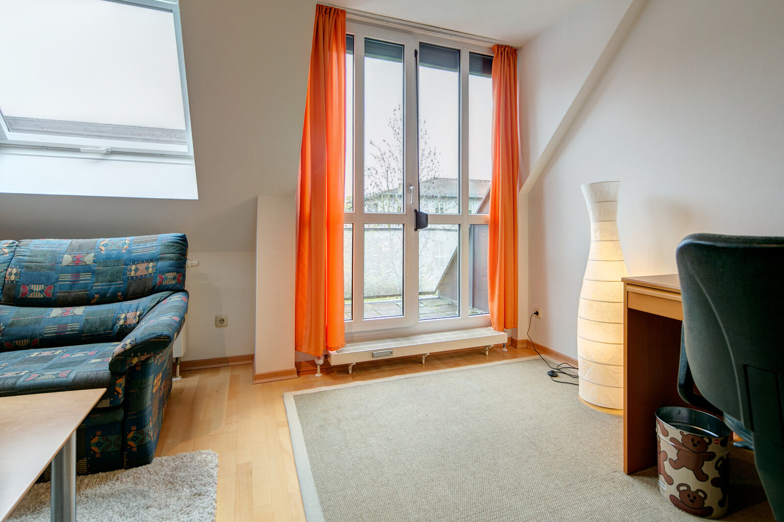 Furnished attic apartment for rent in Moosach - Foto 4
