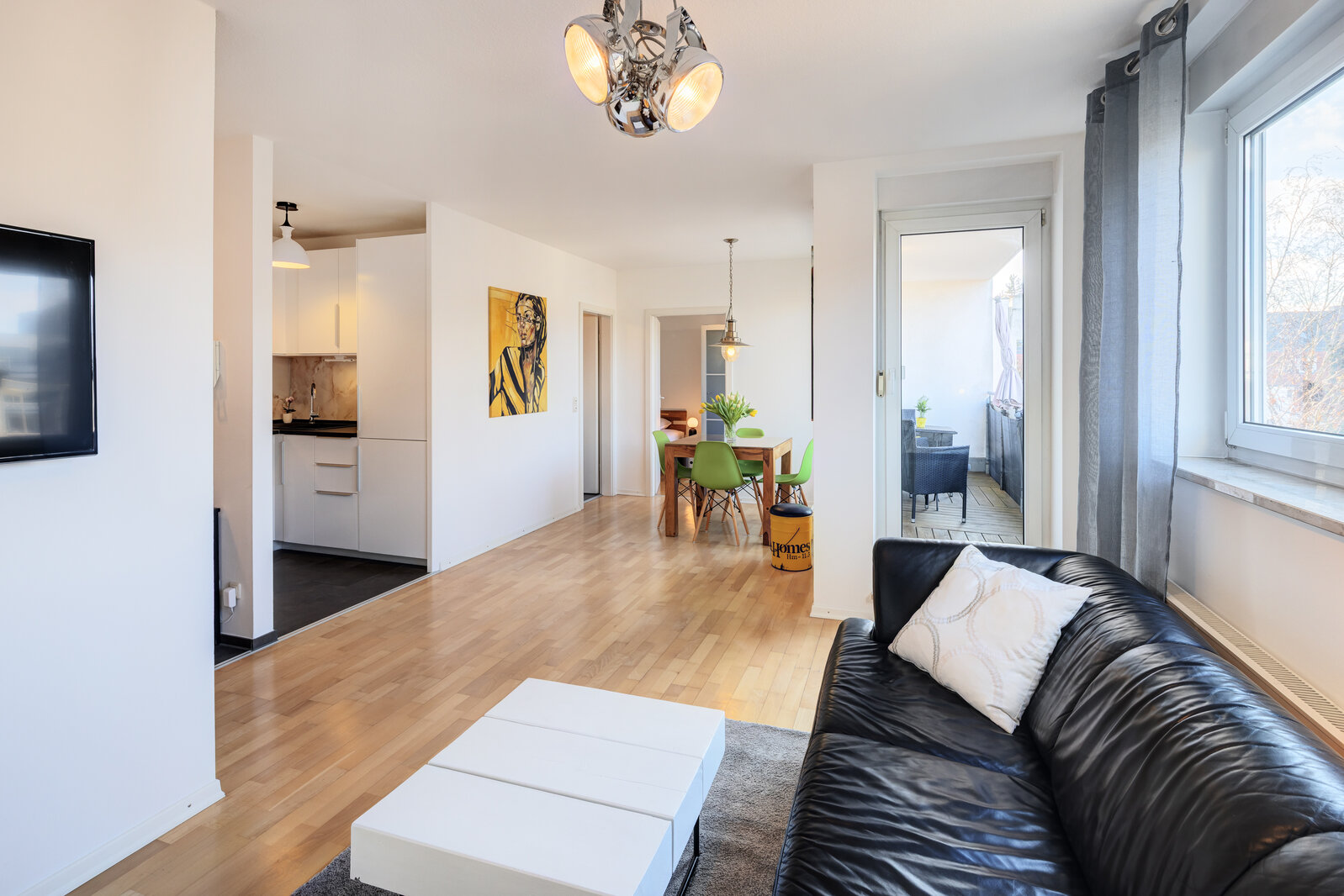2-room apartment with designer furniture for rent - Foto 5