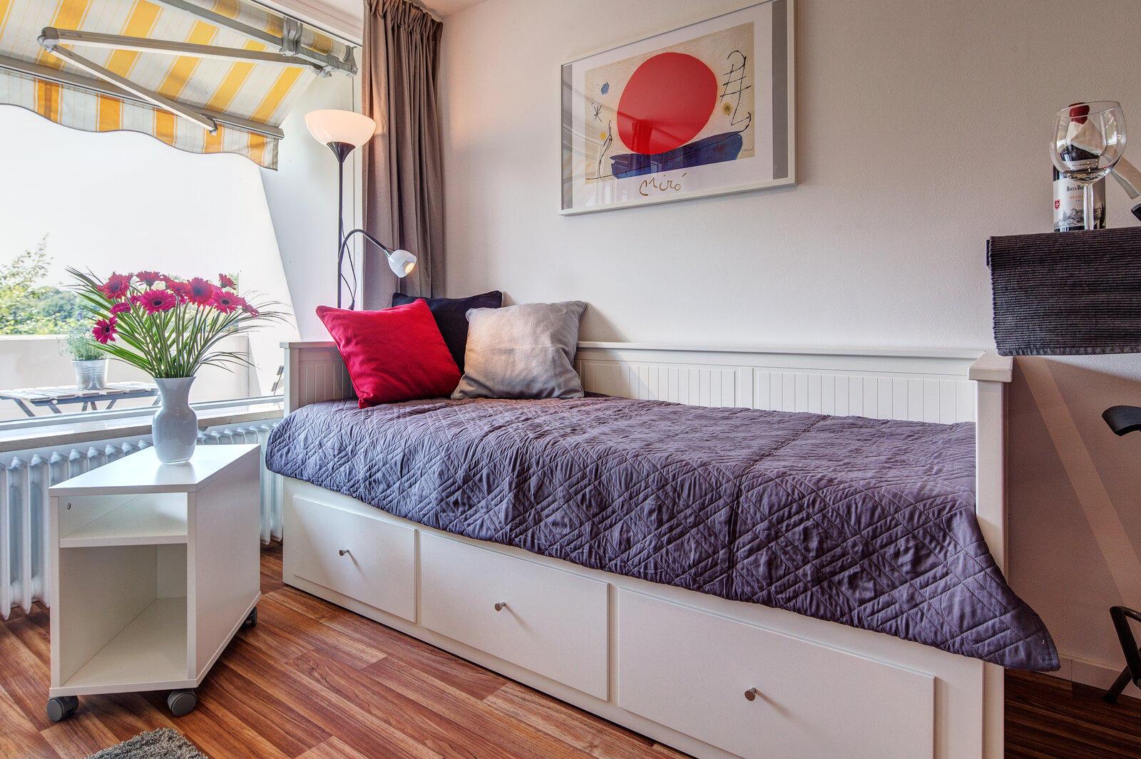 Near Ungererbad: studio apartment with balcony - Photo 3