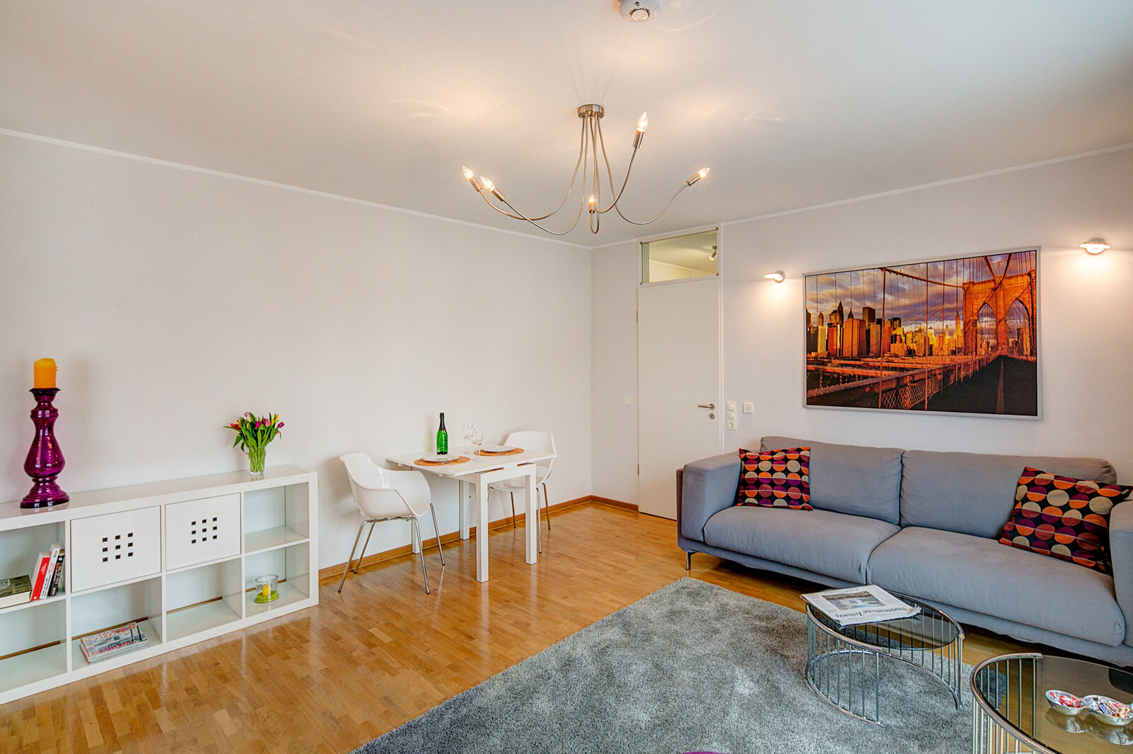 Centrally located in Haar: modernly furnished 2-room apartment - Foto 3