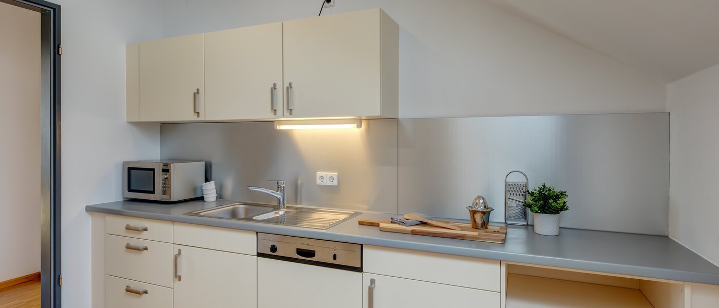 roof terrace apartment München Maxvorstadt - Museumsviertel 03 kitchen 1