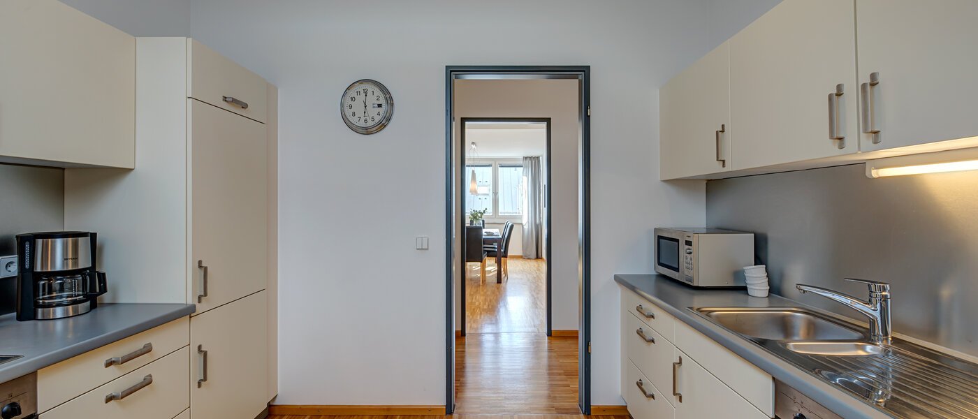 roof terrace apartment München Maxvorstadt - Museumsviertel 04 kitchen 1