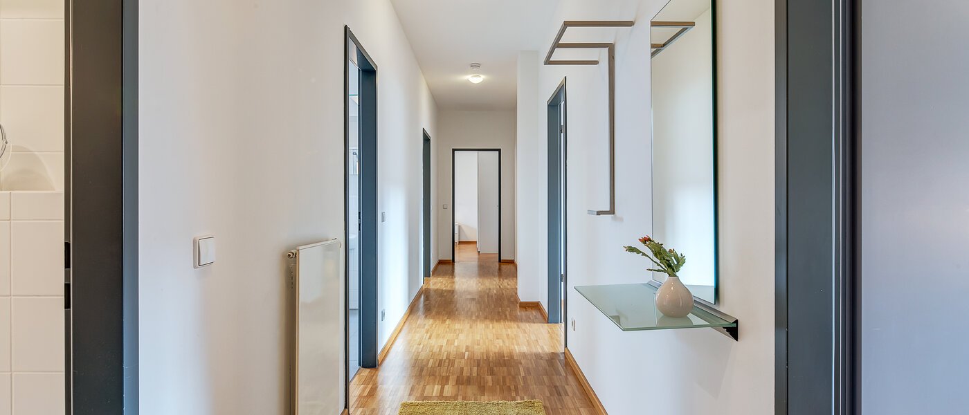 roof terrace apartment München Maxvorstadt - Museumsviertel 01 hall 1