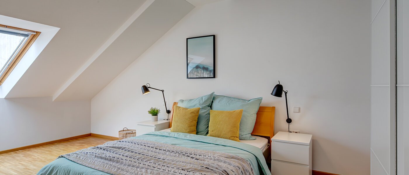 roof terrace apartment München Maxvorstadt - Museumsviertel 01 3. bedroom 1